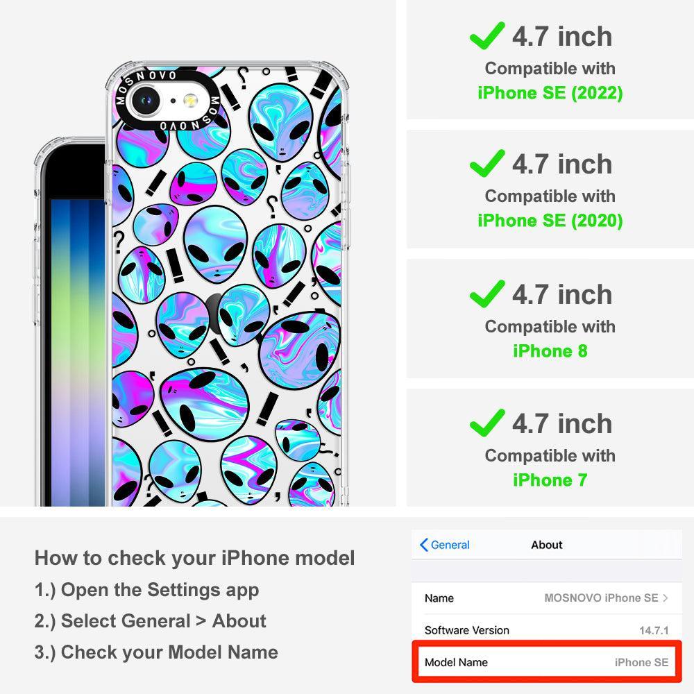 Alien Phone Case - iPhone SE 2022 Case - MOSNOVO