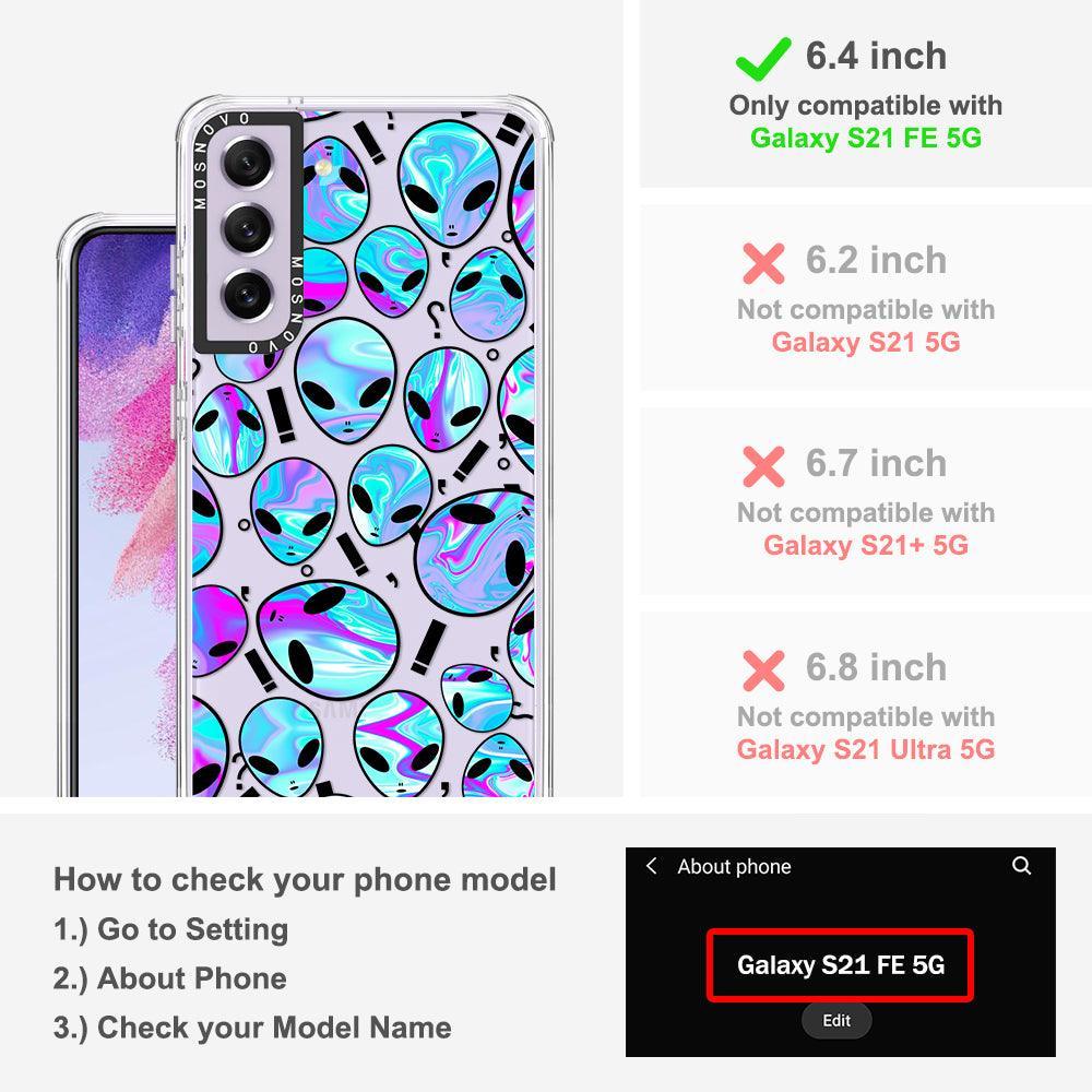 Alien Phone Case - Samsung Galaxy S21 FE Case - MOSNOVO