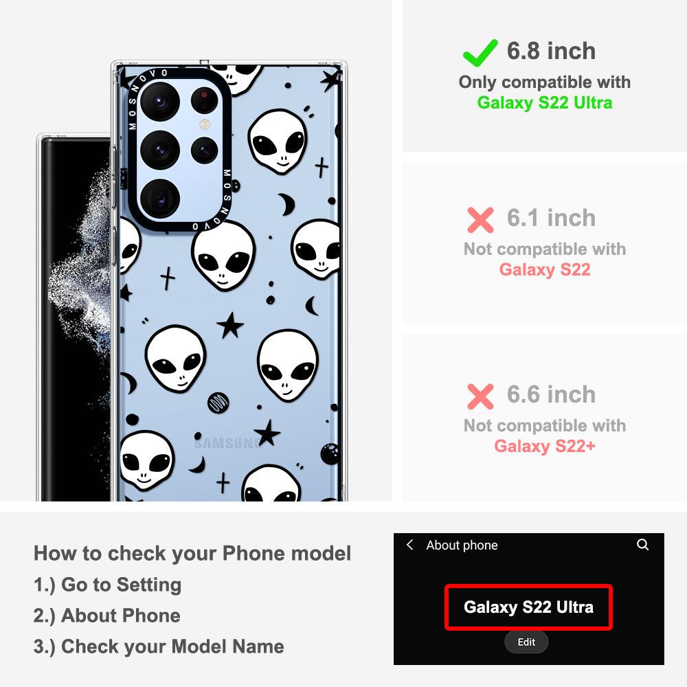 Alien Phone Case - Samsung Galaxy S22 Ultra Case - MOSNOVO