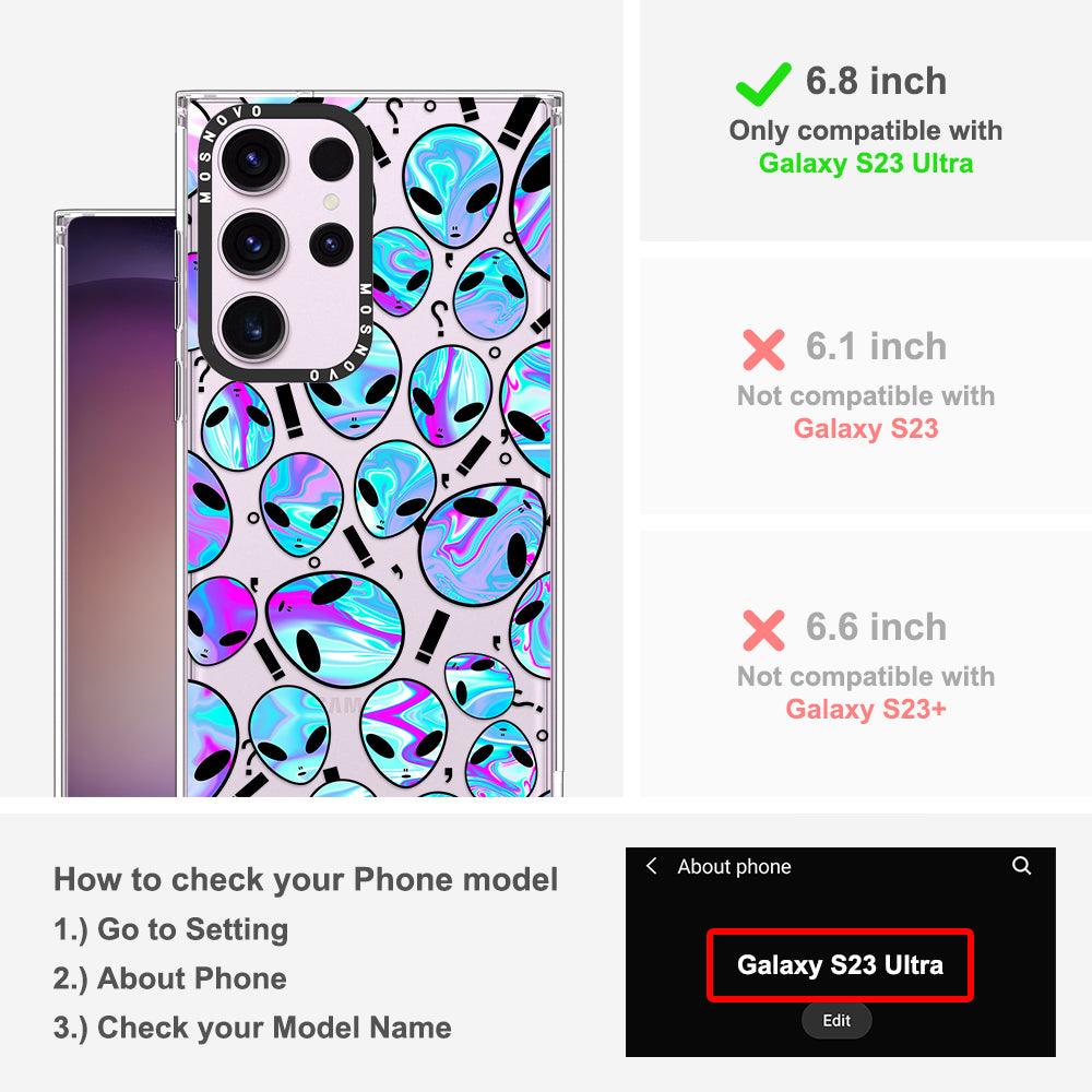 Alien Phone Case - Samsung Galaxy S23 Ultra Case - MOSNOVO