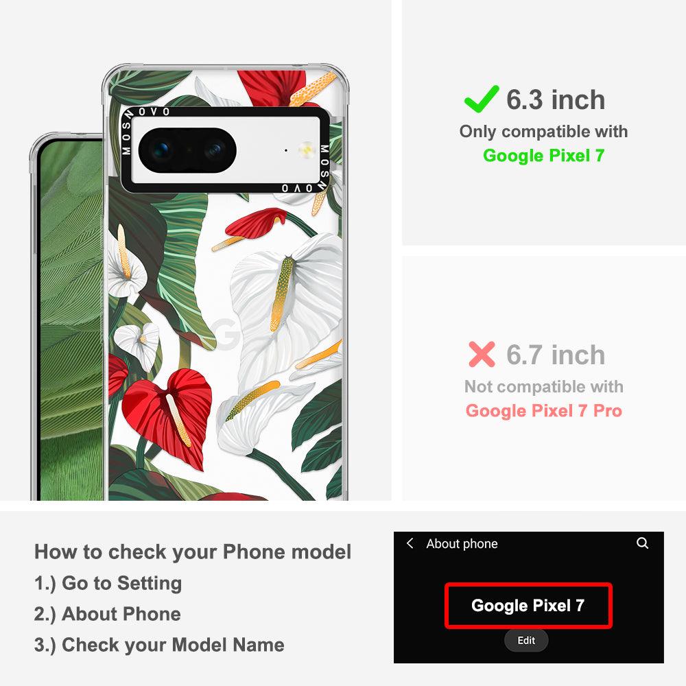 Anthurium Phone Case - Google Pixel 7 Case - MOSNOVO