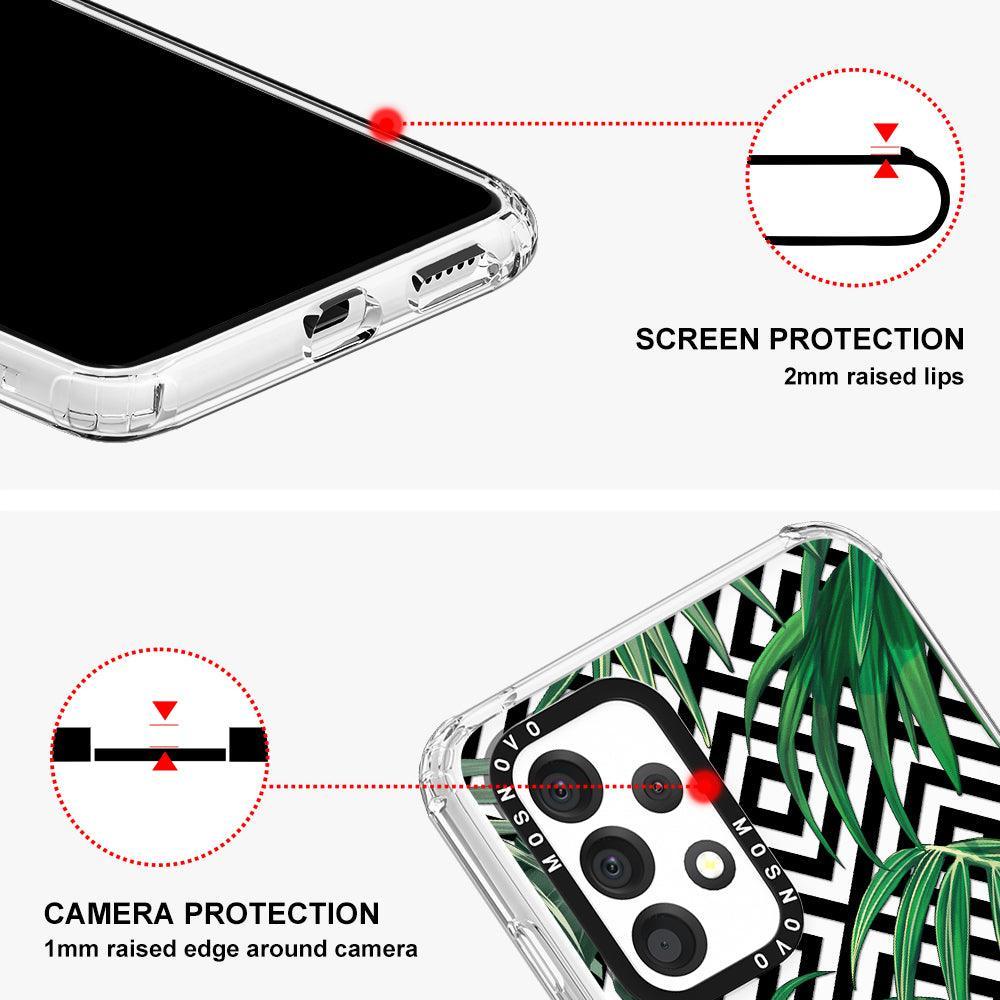 Areca Palm Phone Case - Samsung Galaxy A53 Case - MOSNOVO