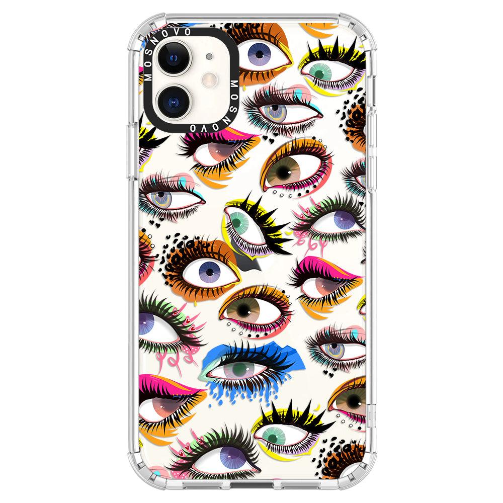 Eyes Phone Case - iPhone 11 Case - MOSNOVO