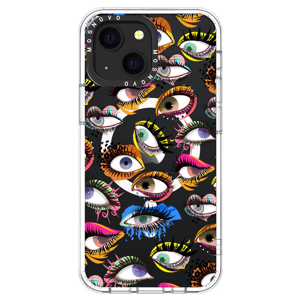 Eyes Phone Case - iPhone 13 Case - MOSNOVO