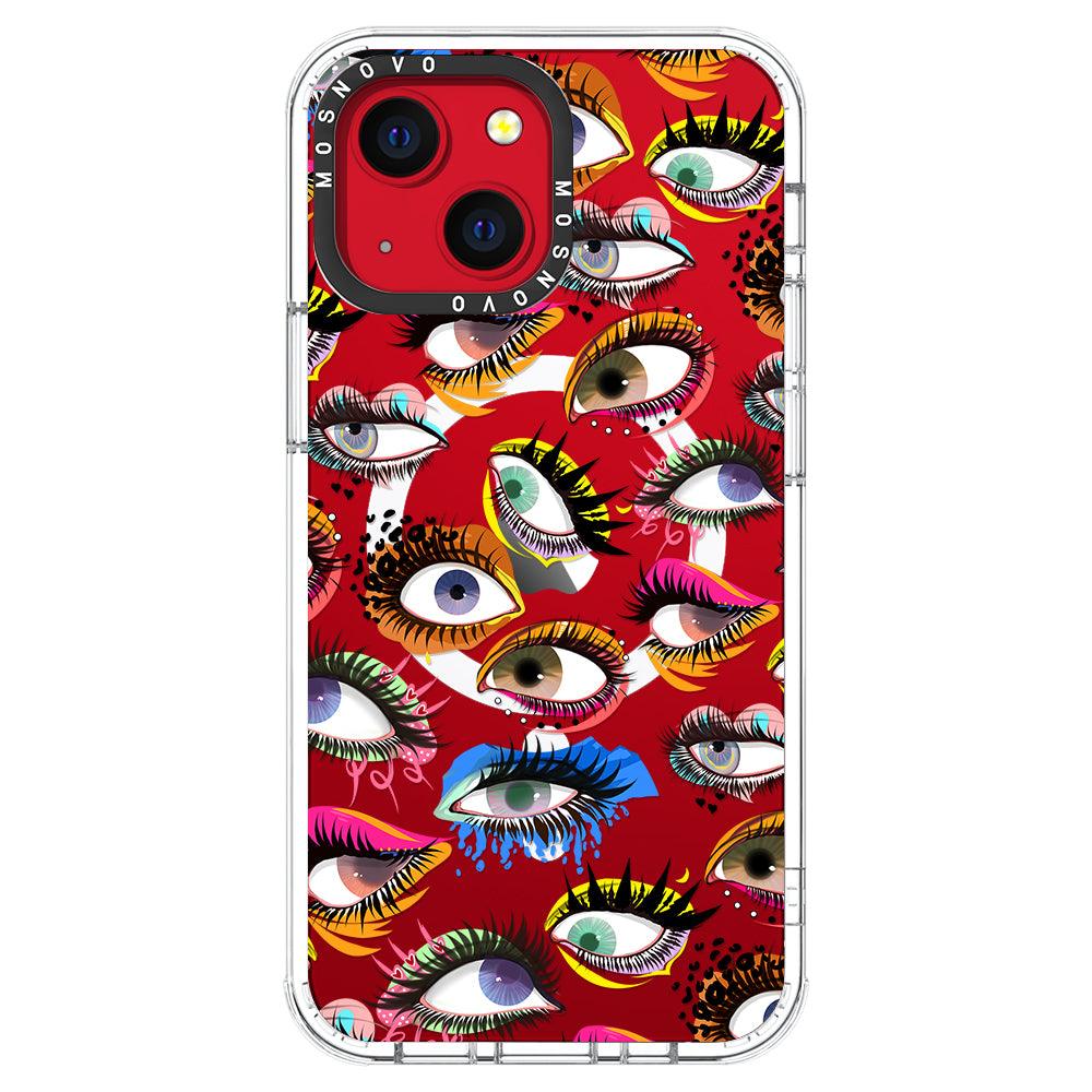 Eyes Phone Case - iPhone 13 Case - MOSNOVO