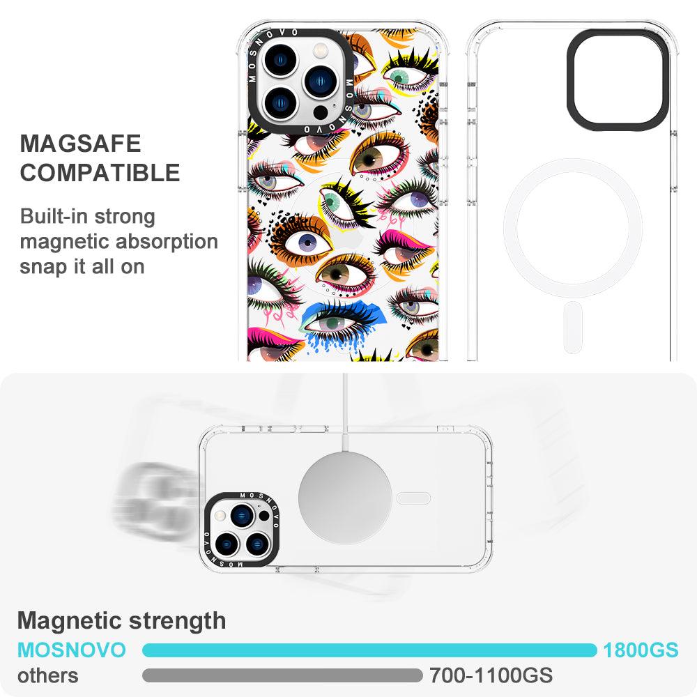 Eyes Phone Case - iPhone 13 Pro Max Case - MOSNOVO