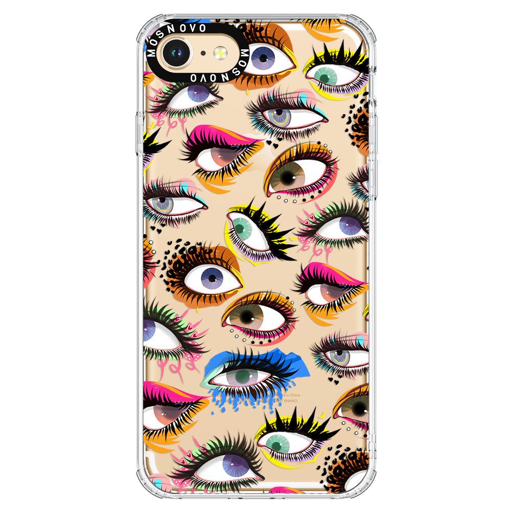 Eyes Phone Case - iPhone 8 Case - MOSNOVO