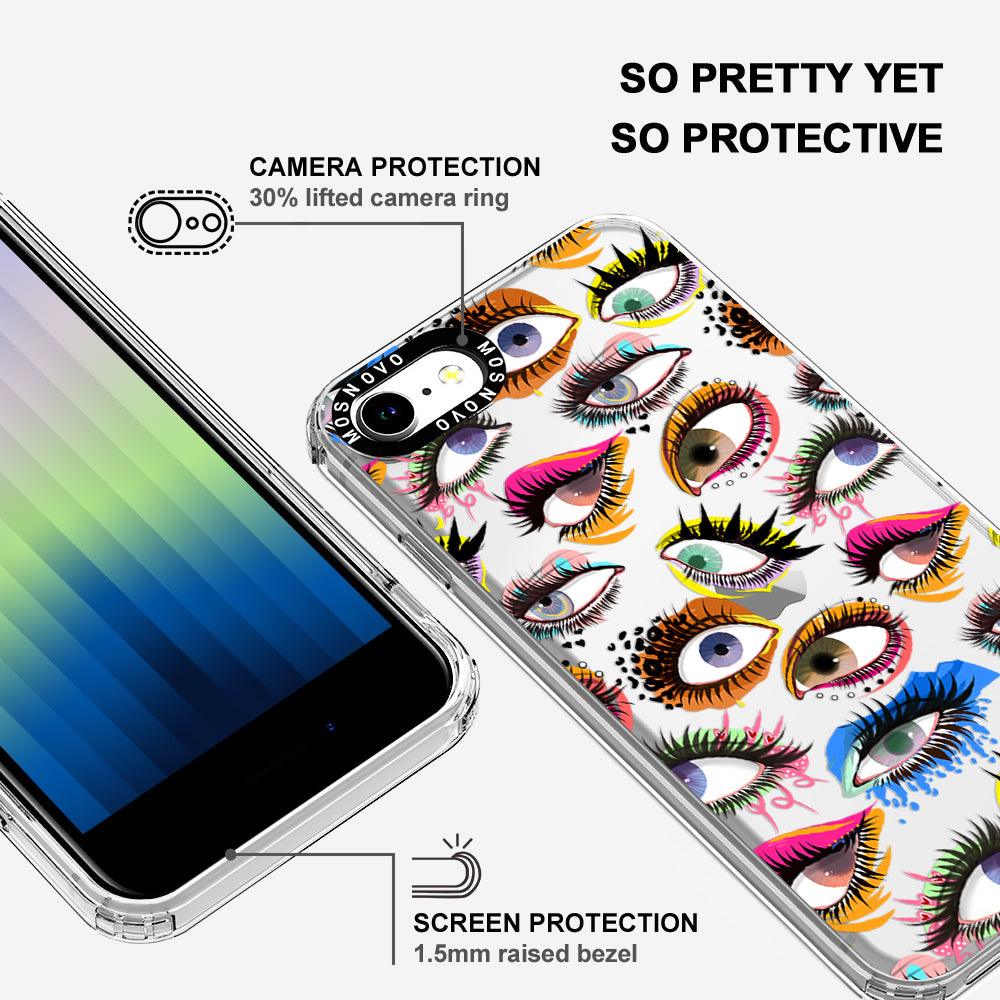 Eyes Phone Case - iPhone SE 2020 Case - MOSNOVO