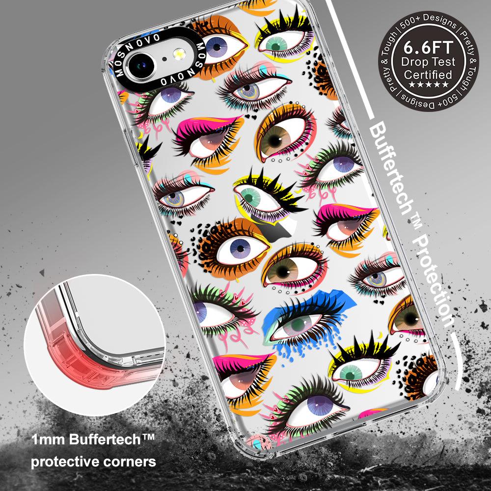 Eyes Phone Case - iPhone SE 2020 Case - MOSNOVO