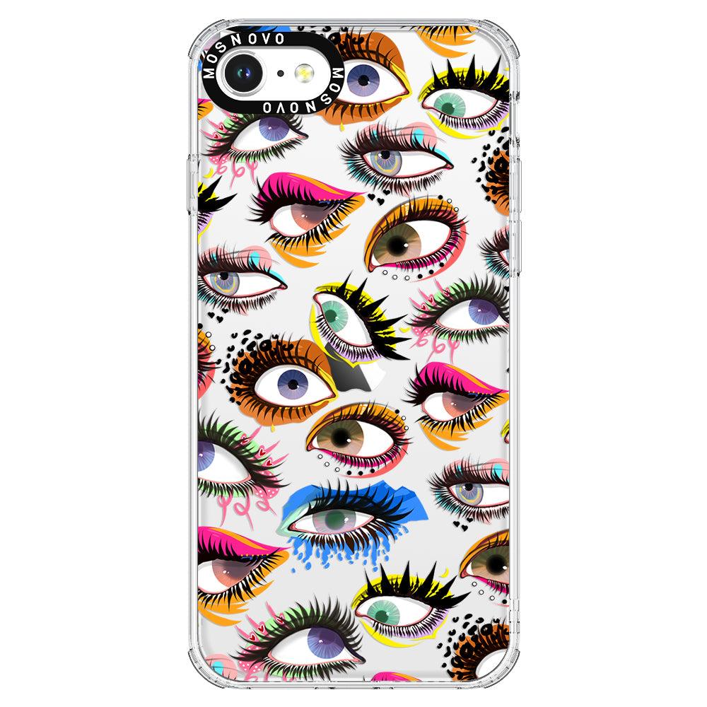 Eyes Phone Case - iPhone SE 2022 Case - MOSNOVO