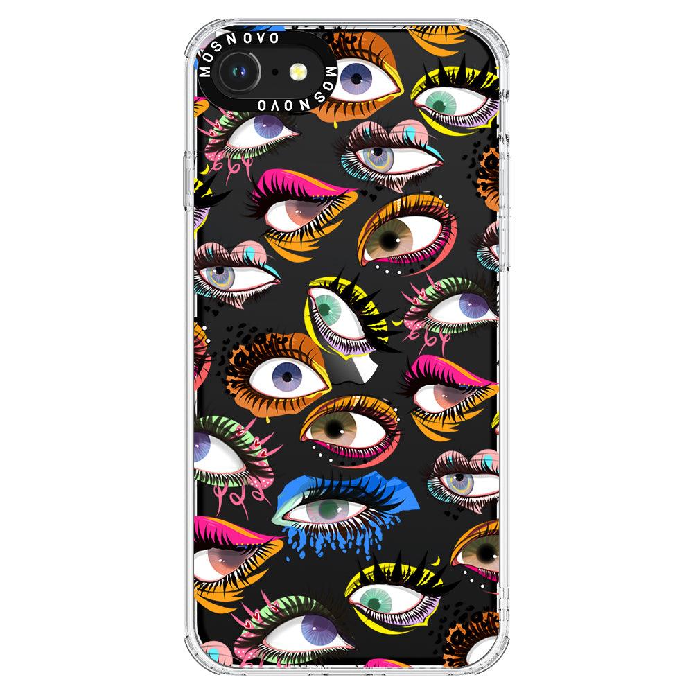 Eyes Phone Case - iPhone SE 2022 Case - MOSNOVO