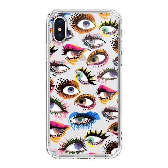 Eyes Phone Case - iPhone XS Case - MOSNOVO