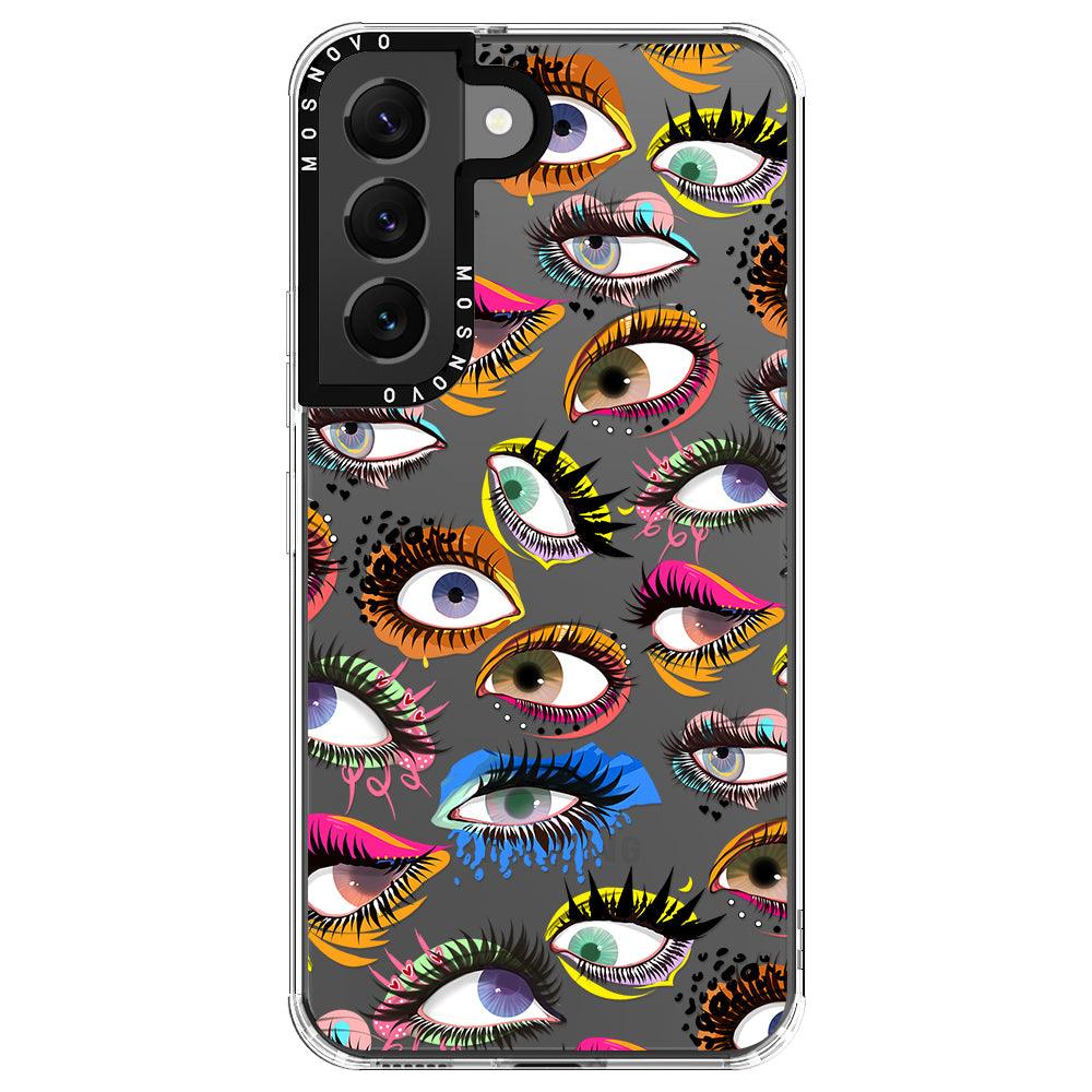 Art of Eyes Phone Case - Samsung Galaxy S22 Case - MOSNOVO