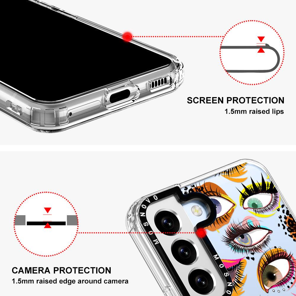 Art of Eyes Phone Case - Samsung Galaxy S22 Plus Case - MOSNOVO