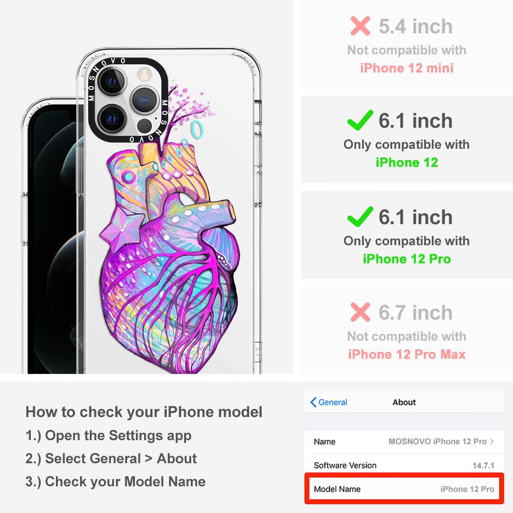 The Heart of Art Phone Case - iPhone 12 Pro Case - MOSNOVO