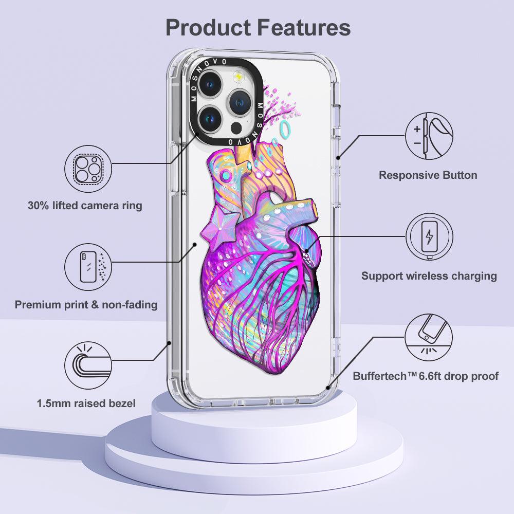 The Heart of Art Phone Case - iPhone 12 Pro Max Case - MOSNOVO