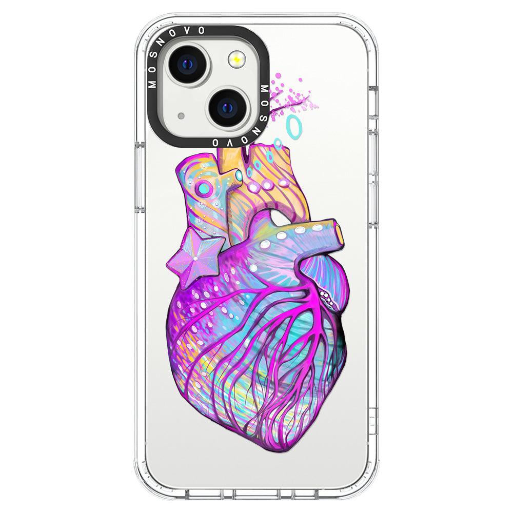 The Heart of Art Phone Case - iPhone 13 Mini Case - MOSNOVO
