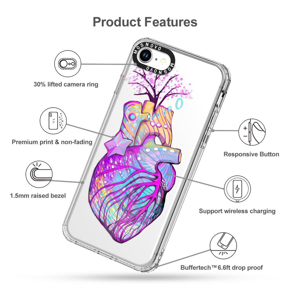The Heart of Art Phone Case - iPhone SE 2020 Case - MOSNOVO