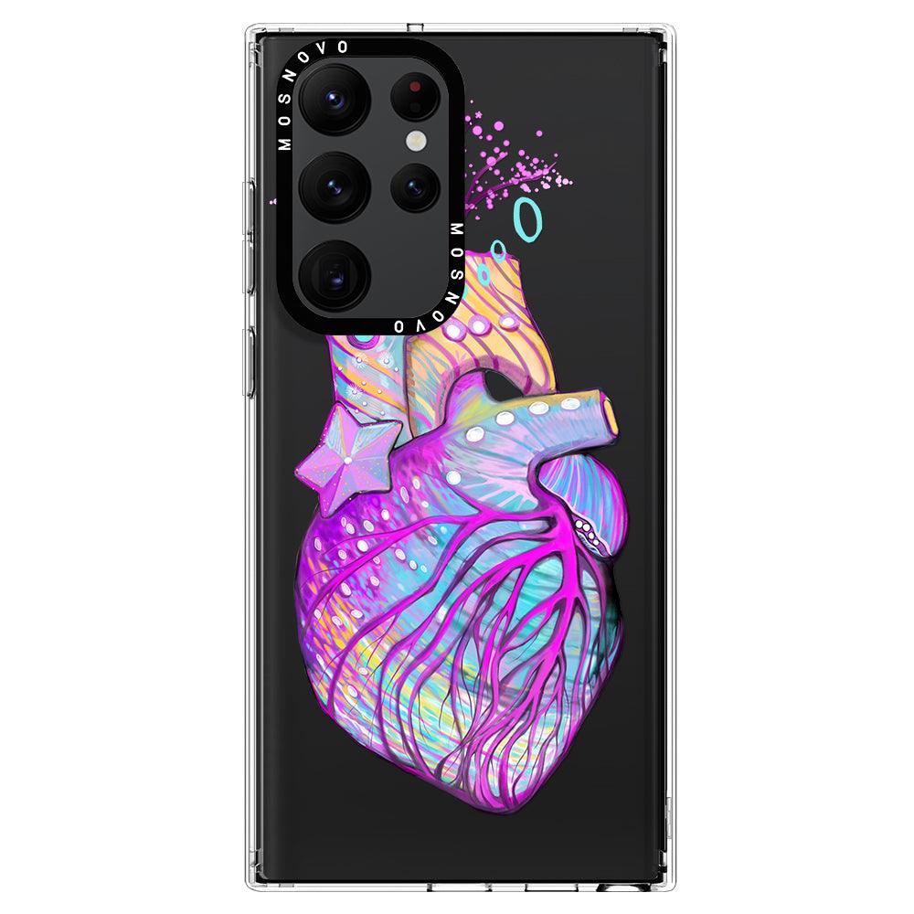Art of Heart Phone Case - Samsung Galaxy S22 Ultra Case - MOSNOVO