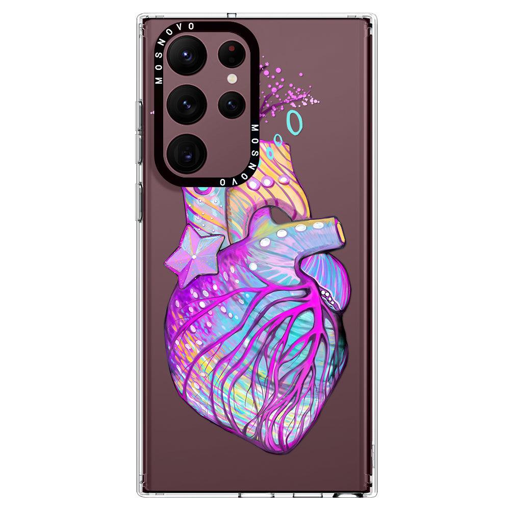 Art of Heart Phone Case - Samsung Galaxy S22 Ultra Case - MOSNOVO