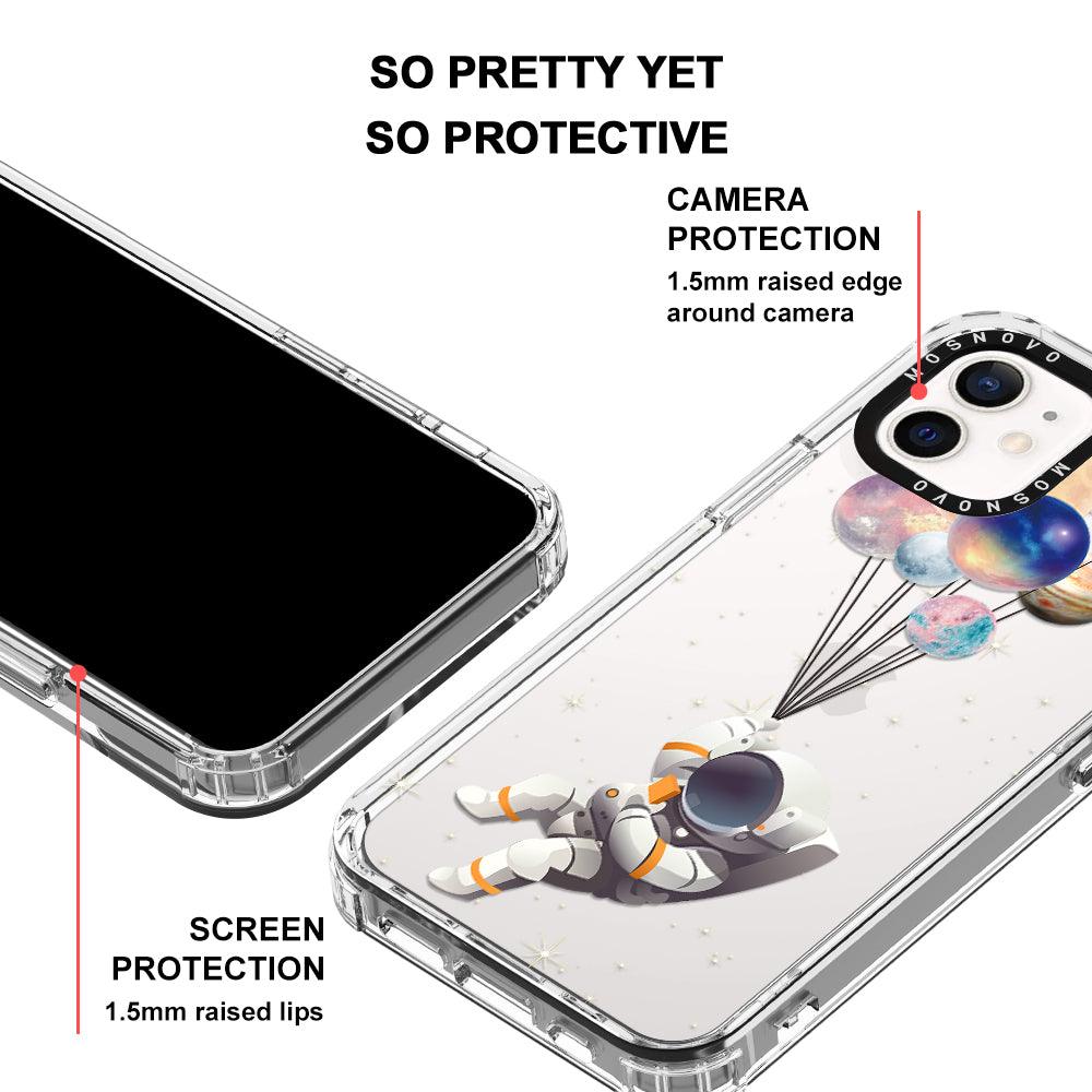 Astronaut Phone Case - iPhone 12 Mini Case - MOSNOVO