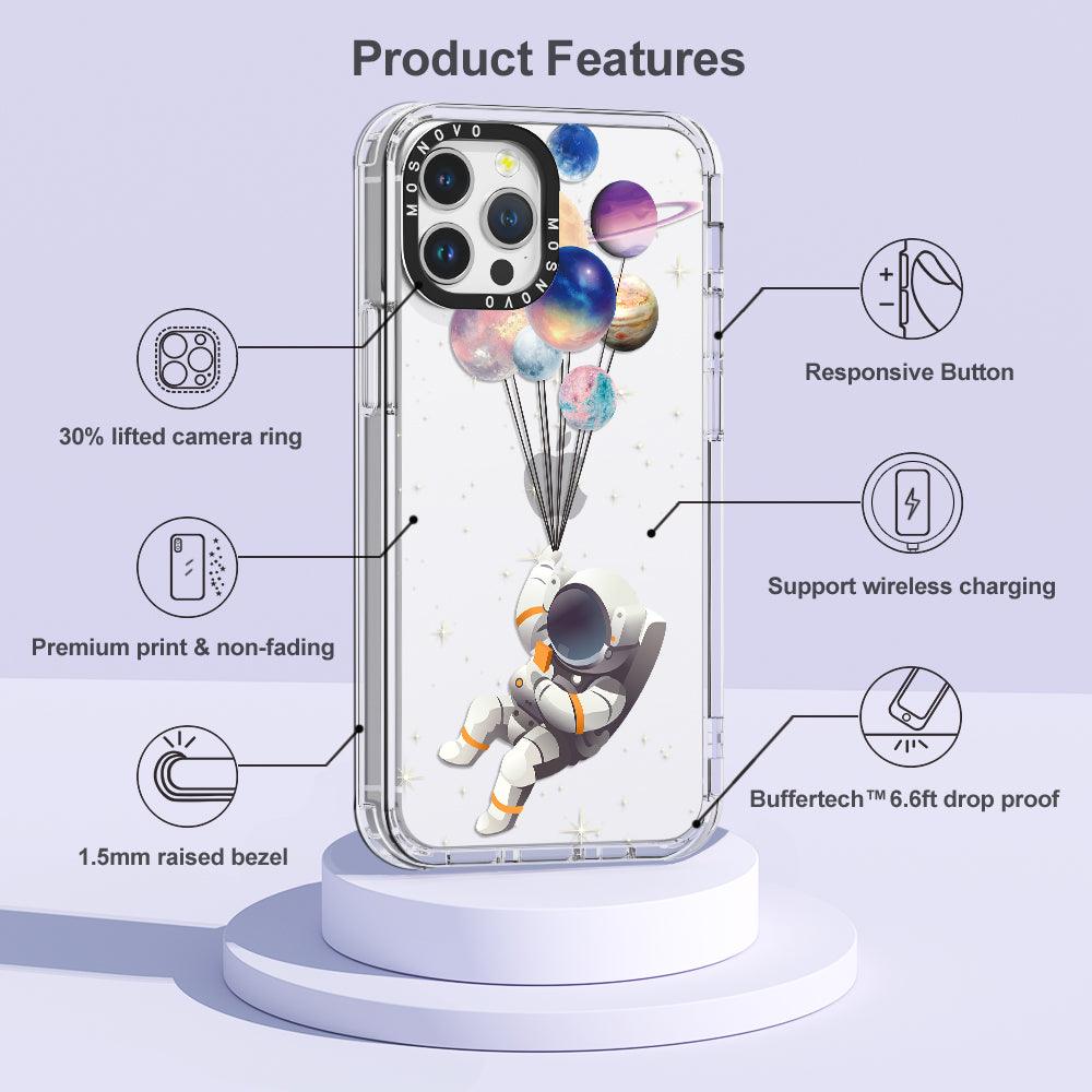 Astronaut Phone Case - iPhone 12 Pro Max Case - MOSNOVO