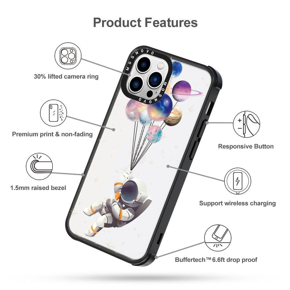 Astronaut Phone Case - iPhone 13 Pro Max Case - MOSNOVO