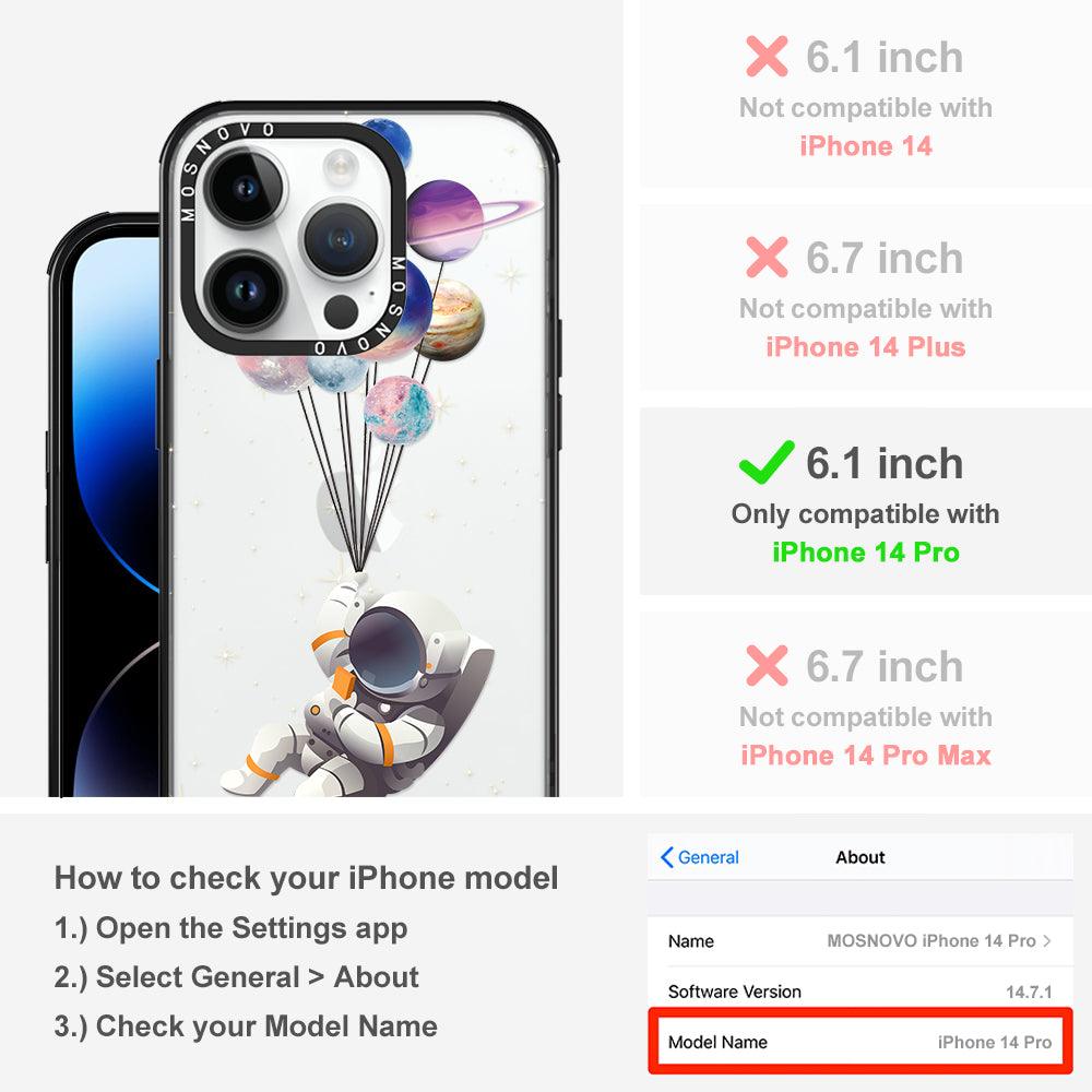Astronaut Phone Case - iPhone 14 Pro Case - MOSNOVO
