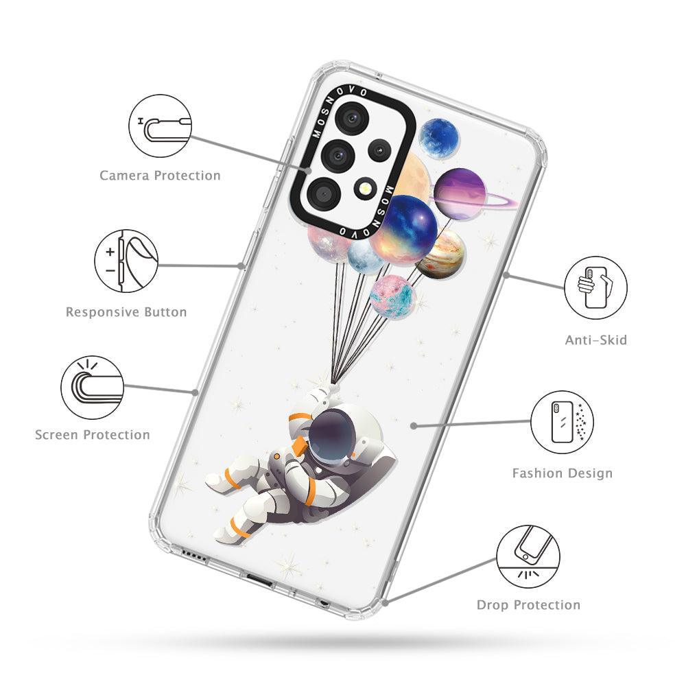 Astronaut Planet Phone Case - Samsung Galaxy A52 & A52s Case - MOSNOVO