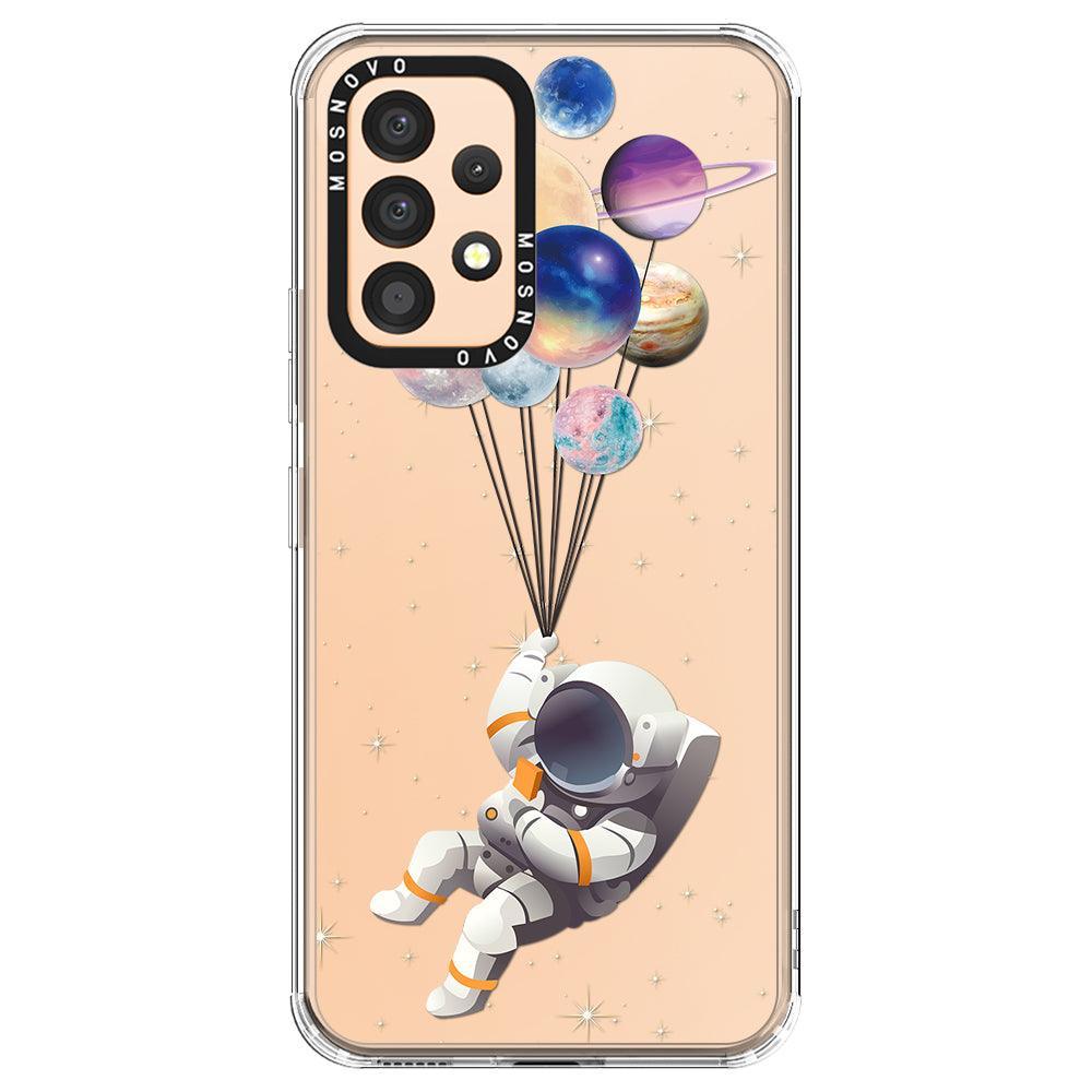Astronaut Planet Phone Case - Samsung Galaxy A53 Case - MOSNOVO