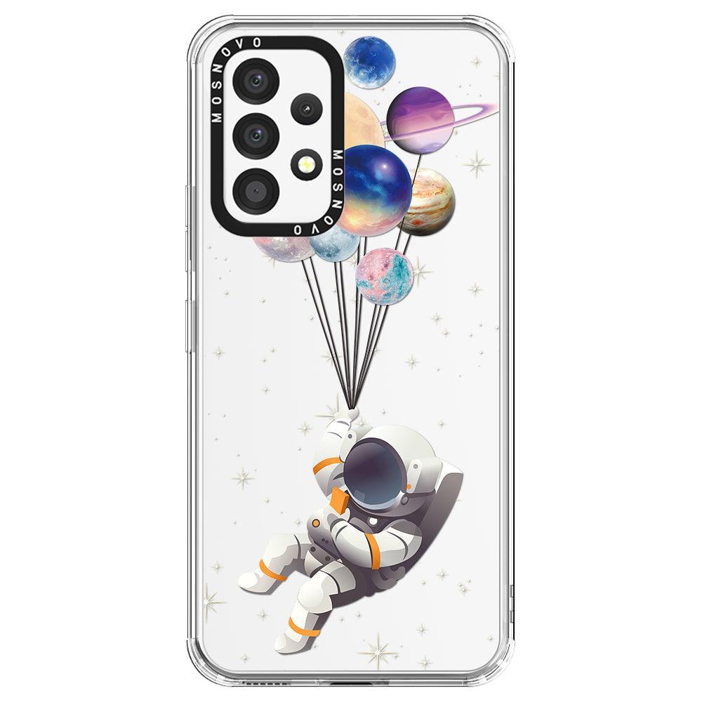 Astronaut Planet Phone Case - Samsung Galaxy A53 Case - MOSNOVO
