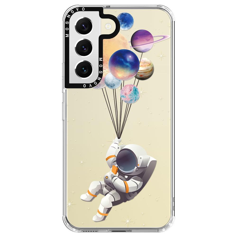 Astronaut Planet Phone Case - Samsung Galaxy S22 Case - MOSNOVO