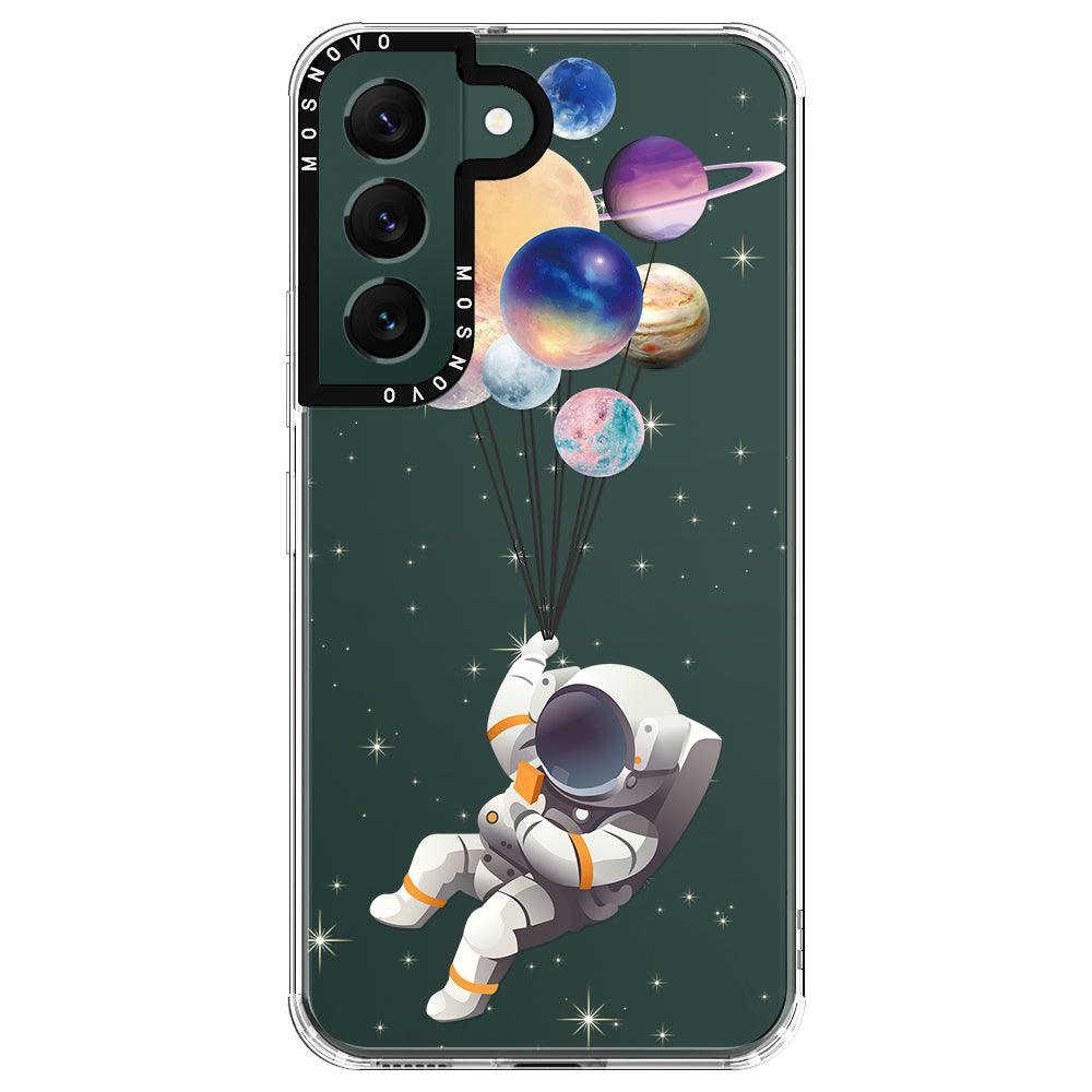 Astronaut Planet Phone Case - Samsung Galaxy S22 Plus Case - MOSNOVO