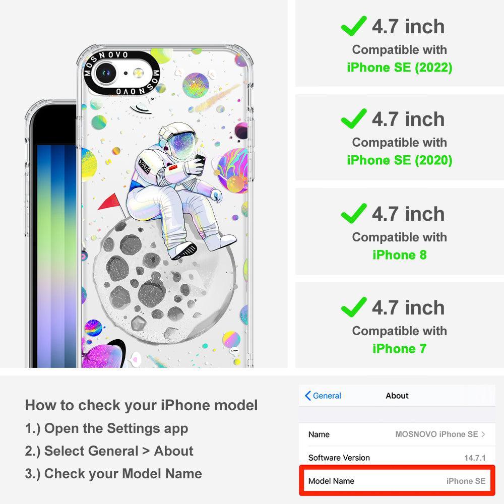 Astronaut 2020 Phone Case - iPhone SE 2022 Case - MOSNOVO
