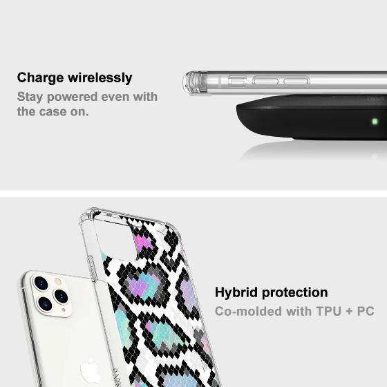 Aurora Snake Print Phone Case - iPhone 11 Pro max Case - MOSNOVO