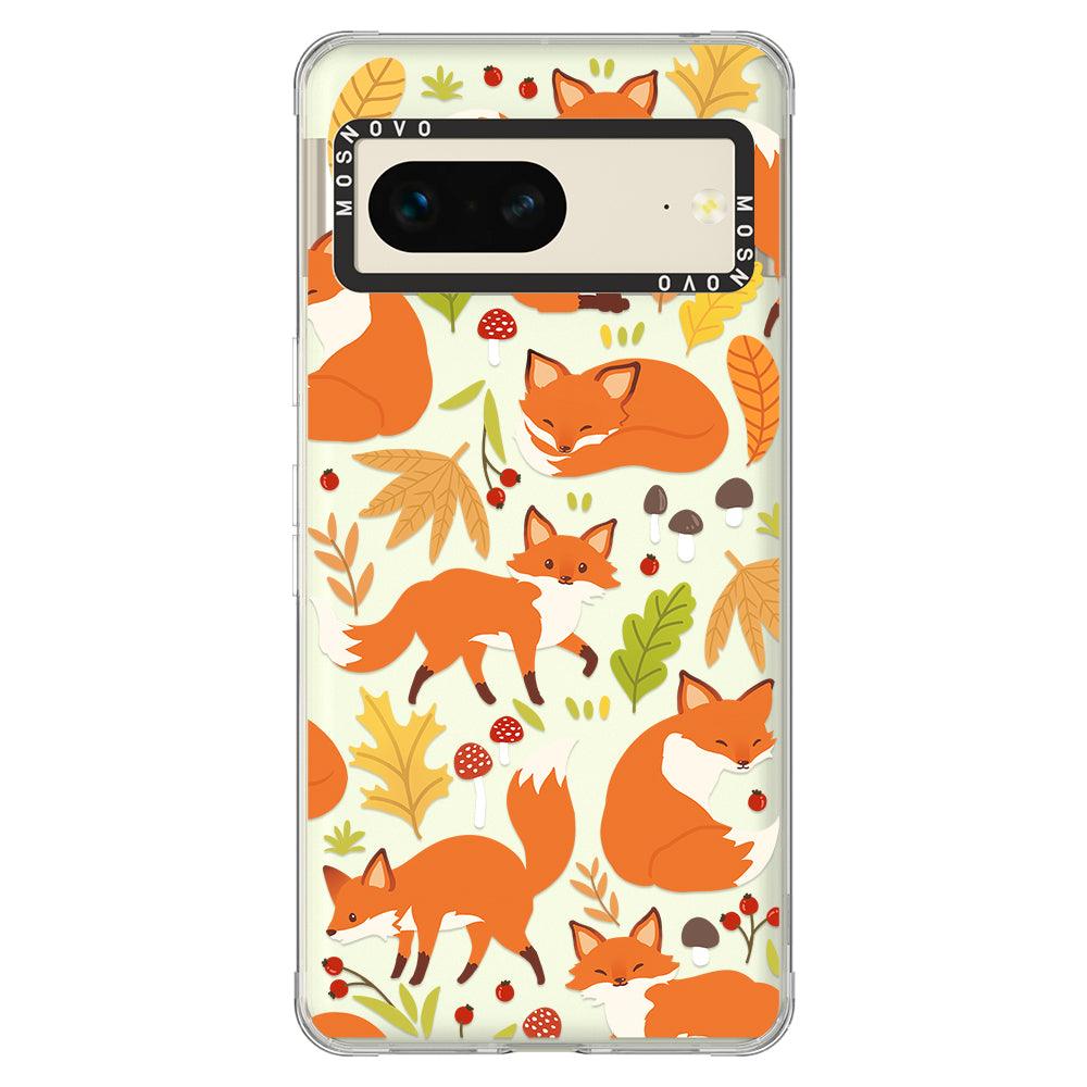 Autumn Fox Phone Case - Google Pixel 7 Case - MOSNOVO
