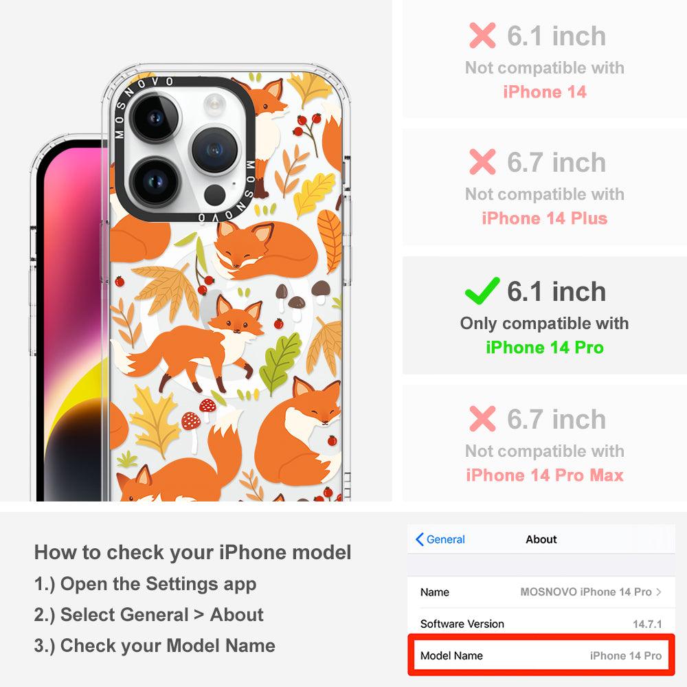 Autumn Fox Phone Case - iPhone 14 Pro Case - MOSNOVO
