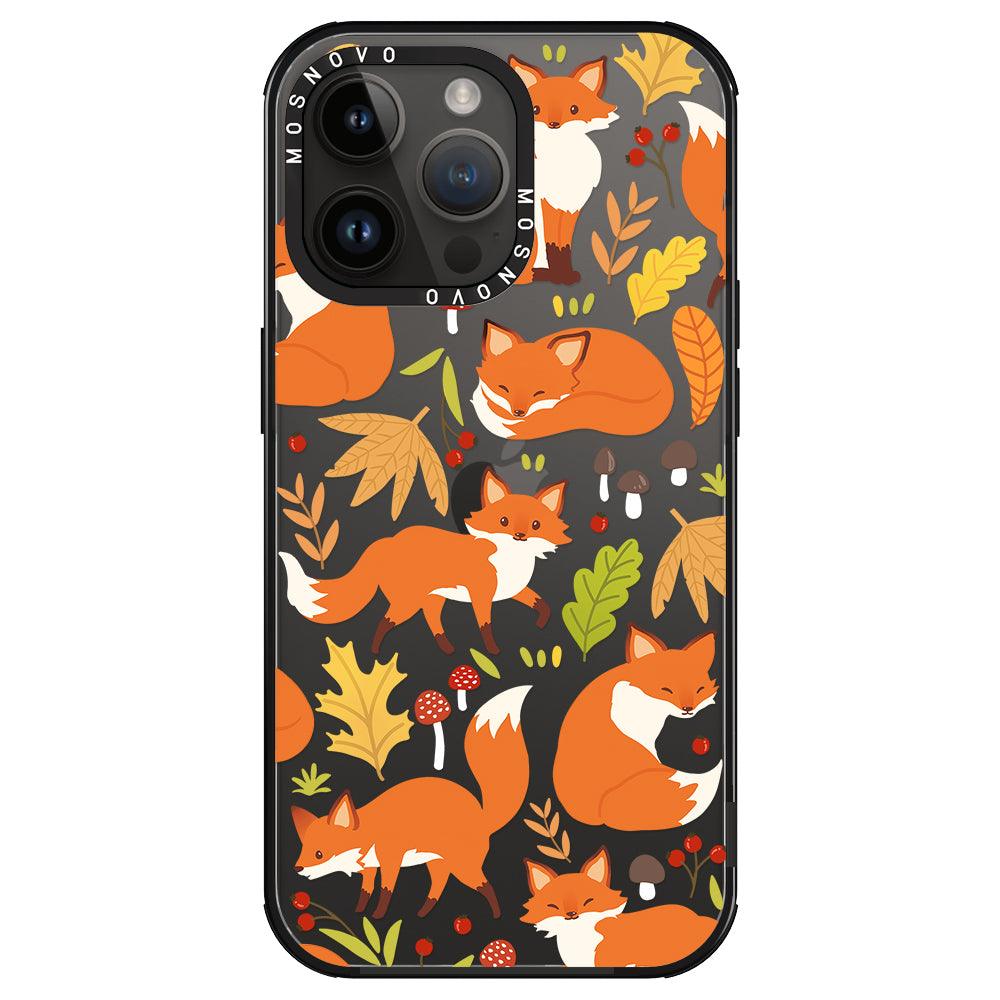 Autumn Fox Phone Case - iPhone 14 Pro Max Case - MOSNOVO