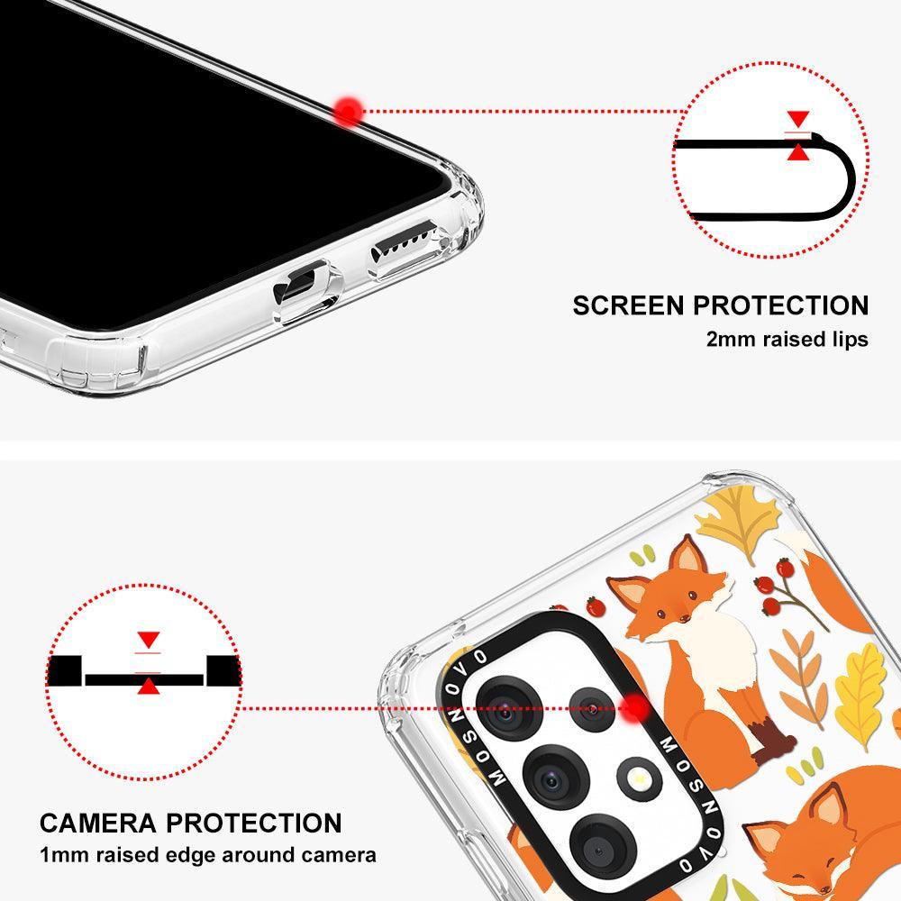 Autumn Fox Phone Case - Samsung Galaxy A53 Case - MOSNOVO