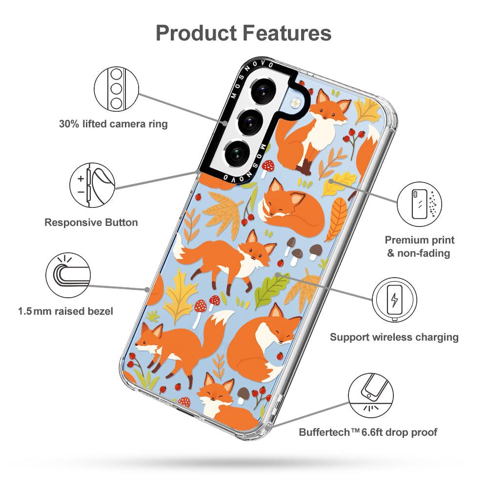 Autumn Fox Phone Case - Samsung Galaxy S22 Plus Case - MOSNOVO