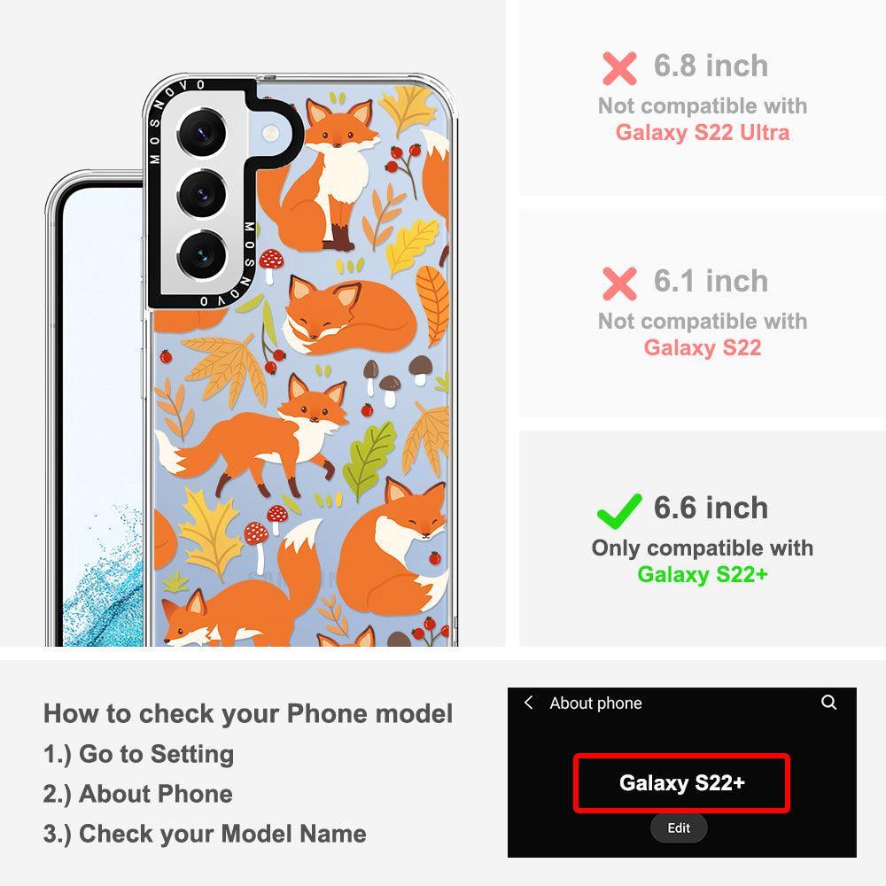 Autumn Fox Phone Case - Samsung Galaxy S22 Plus Case - MOSNOVO