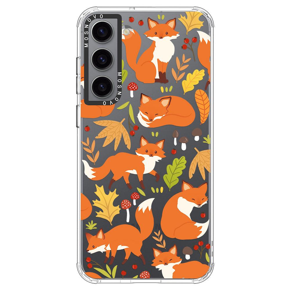 Autumn Fox Phone Case - Samsung Galaxy S23 Case - MOSNOVO