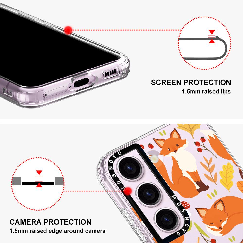 Autumn Fox Phone Case - Samsung Galaxy S23 Case - MOSNOVO