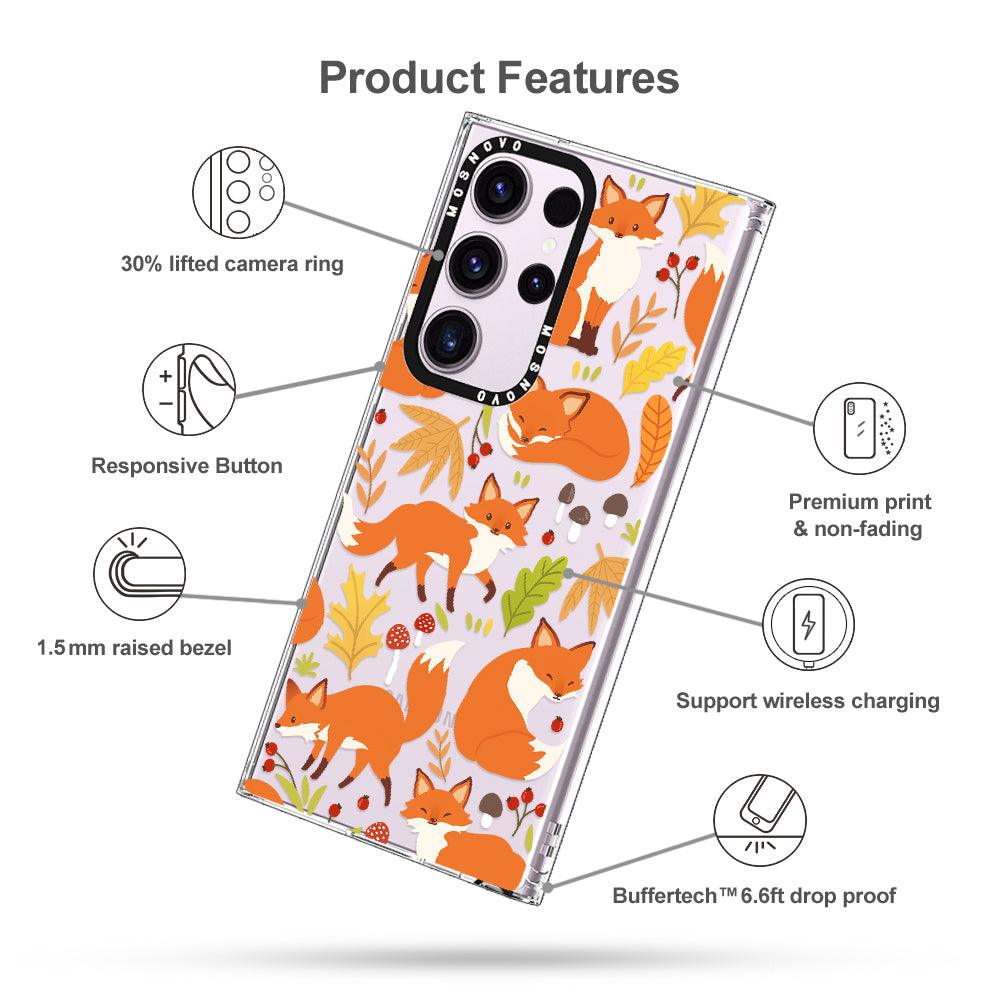 Autumn Fox Phone Case - Samsung Galaxy S23 Ultra Case - MOSNOVO
