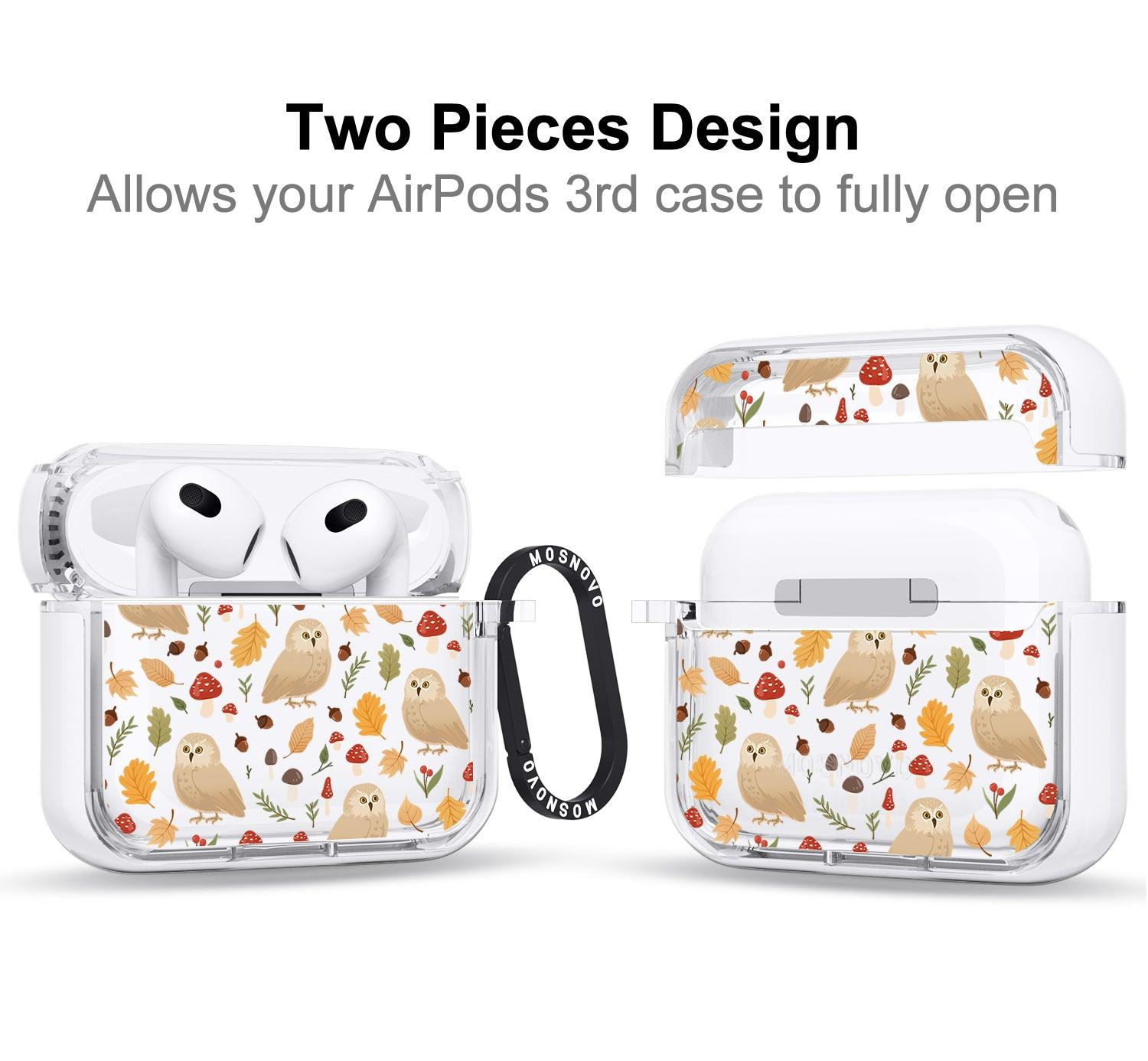 Autumn Owl AirPods 3 Case (3rd Generation) - MOSNOVO
