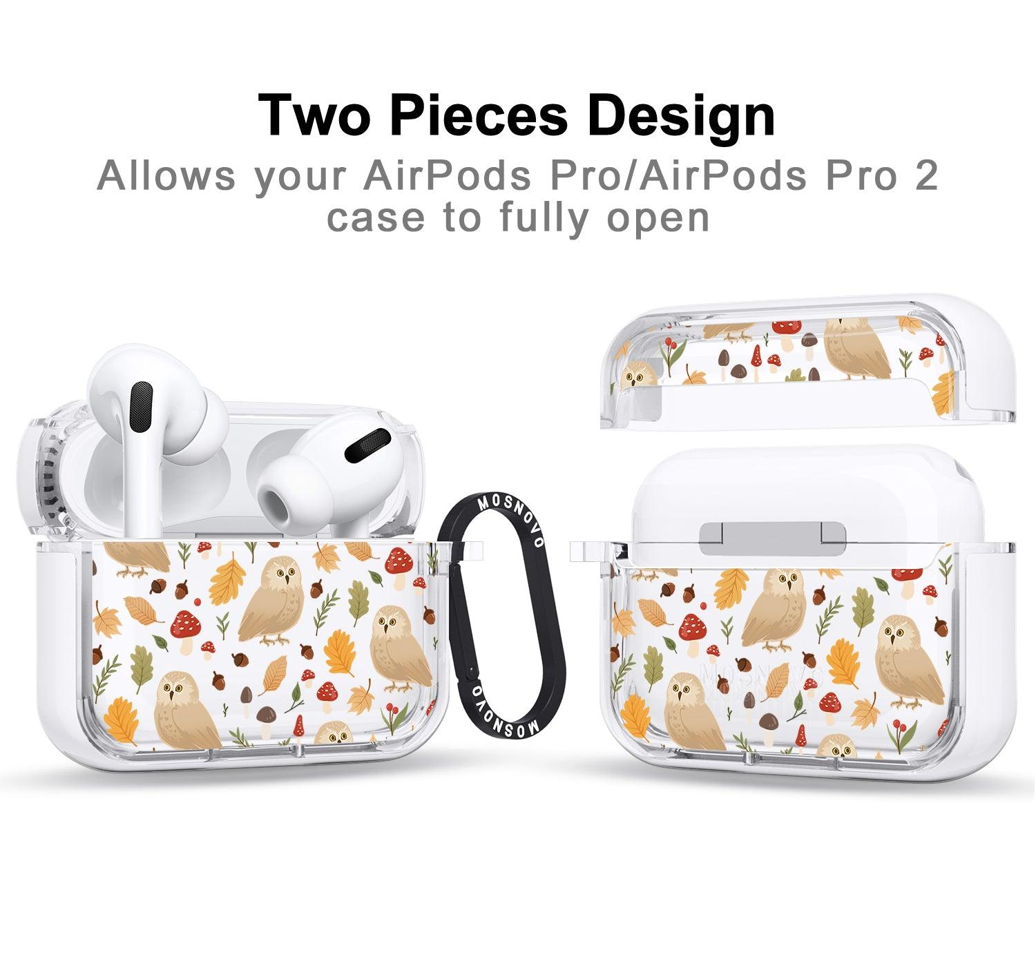 Autumn Owl AirPods Pro 2 Case (2nd Generation) - MOSNOVO