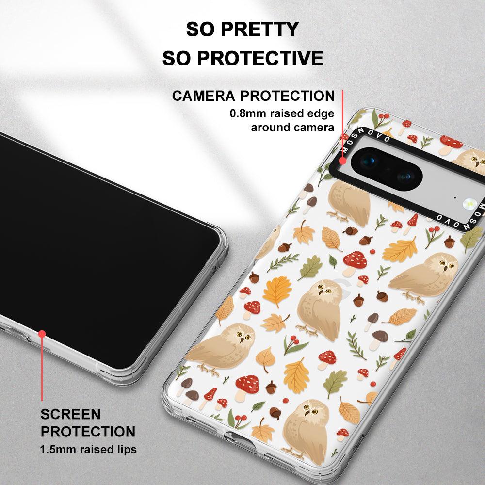 Autumn Owl Phone Case - Google Pixel 7 Case - MOSNOVO