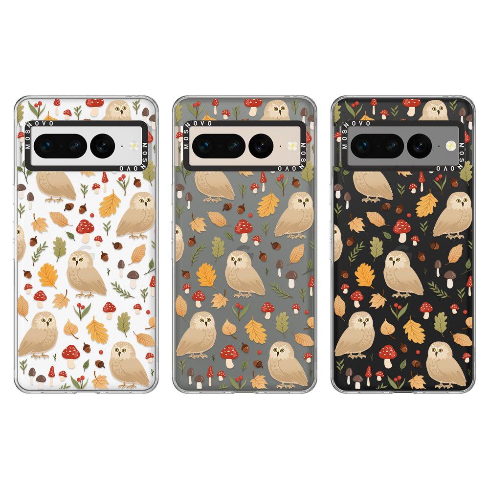 Autumn Owl Phone Case - Google Pixel 7 Pro Case - MOSNOVO
