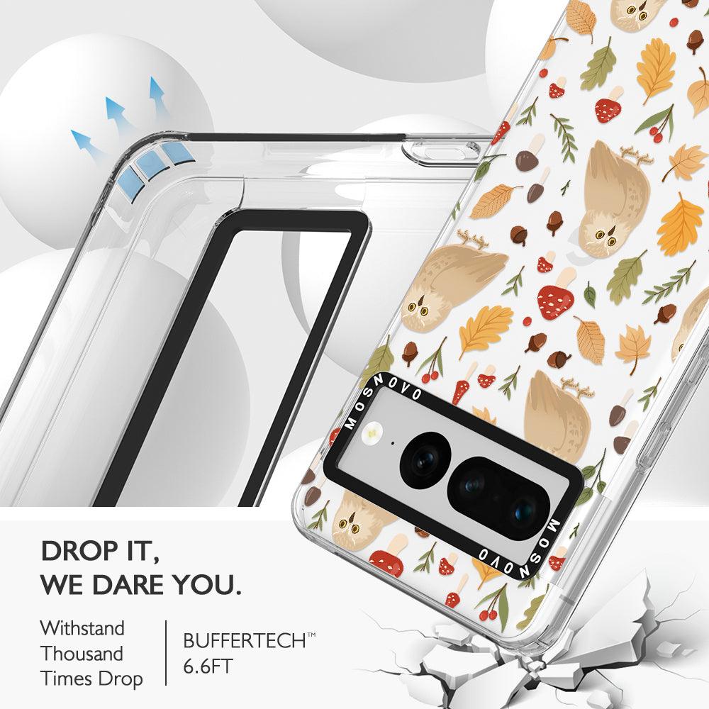 Autumn Owl Phone Case - Google Pixel 7 Pro Case - MOSNOVO
