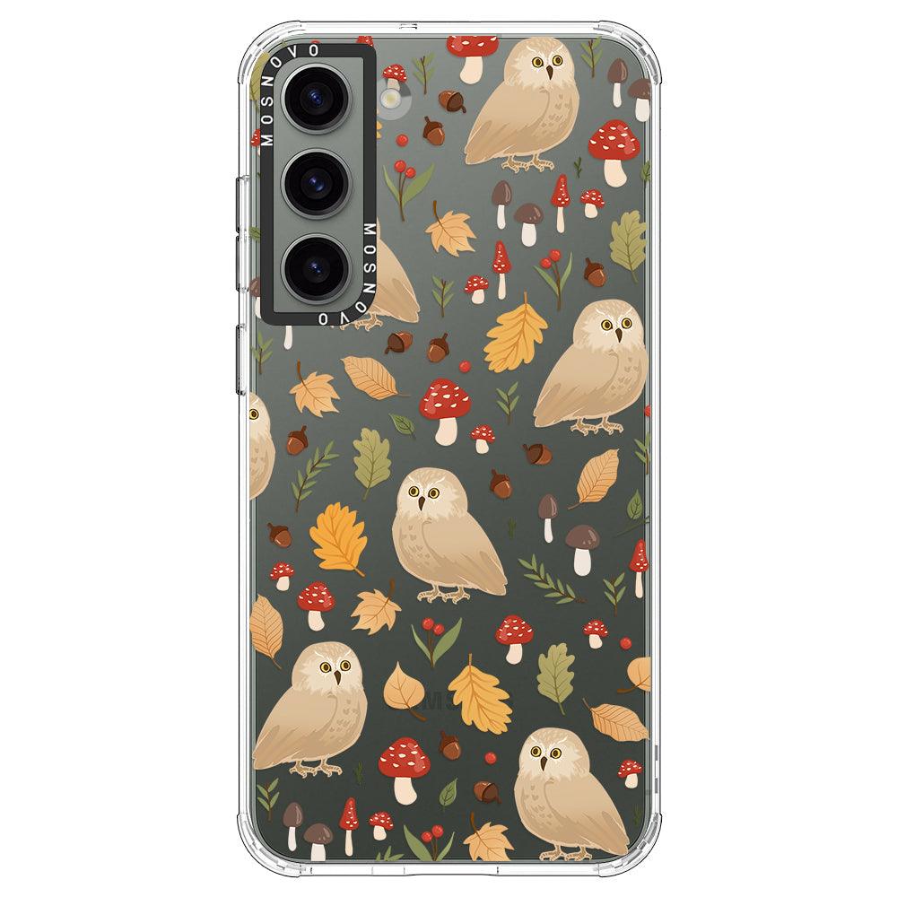 Autumn Owl Phone Case - Samsung Galaxy S23 Case - MOSNOVO